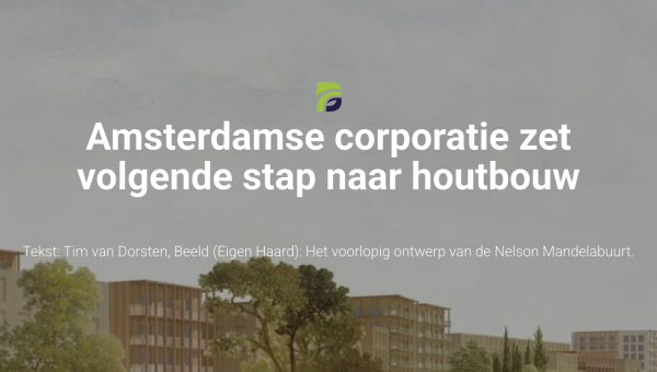 De Houtbouwgame: samen bouwen aan de toekomst van biobased bouwen